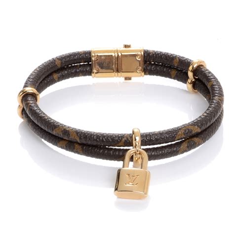 mens louis vuitton leather bracelet